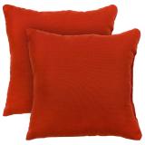 Greendale Home Fashions IndoorOutdoor Accent Pillows, Set of 2,  Красный