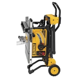 DEWALT 10 in. Jobsite Table Saw with Rolling Stand1