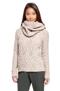 'Samelia' | Alpaca-Wool Blend Convertible Neck Sweater by HUGO