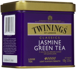 Twinings Jasmine Green Tea, Loose Tea, 3.53 oz Tins
